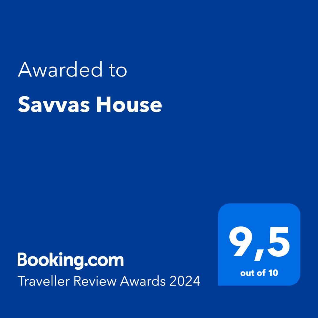 Savvas House Hotel Néosz Marmarász Kültér fotó